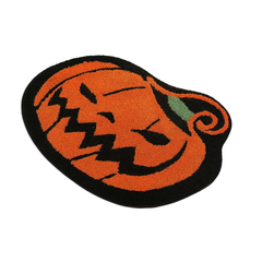 Pumpkin Halloween Bathroom Rug - Non-Slip